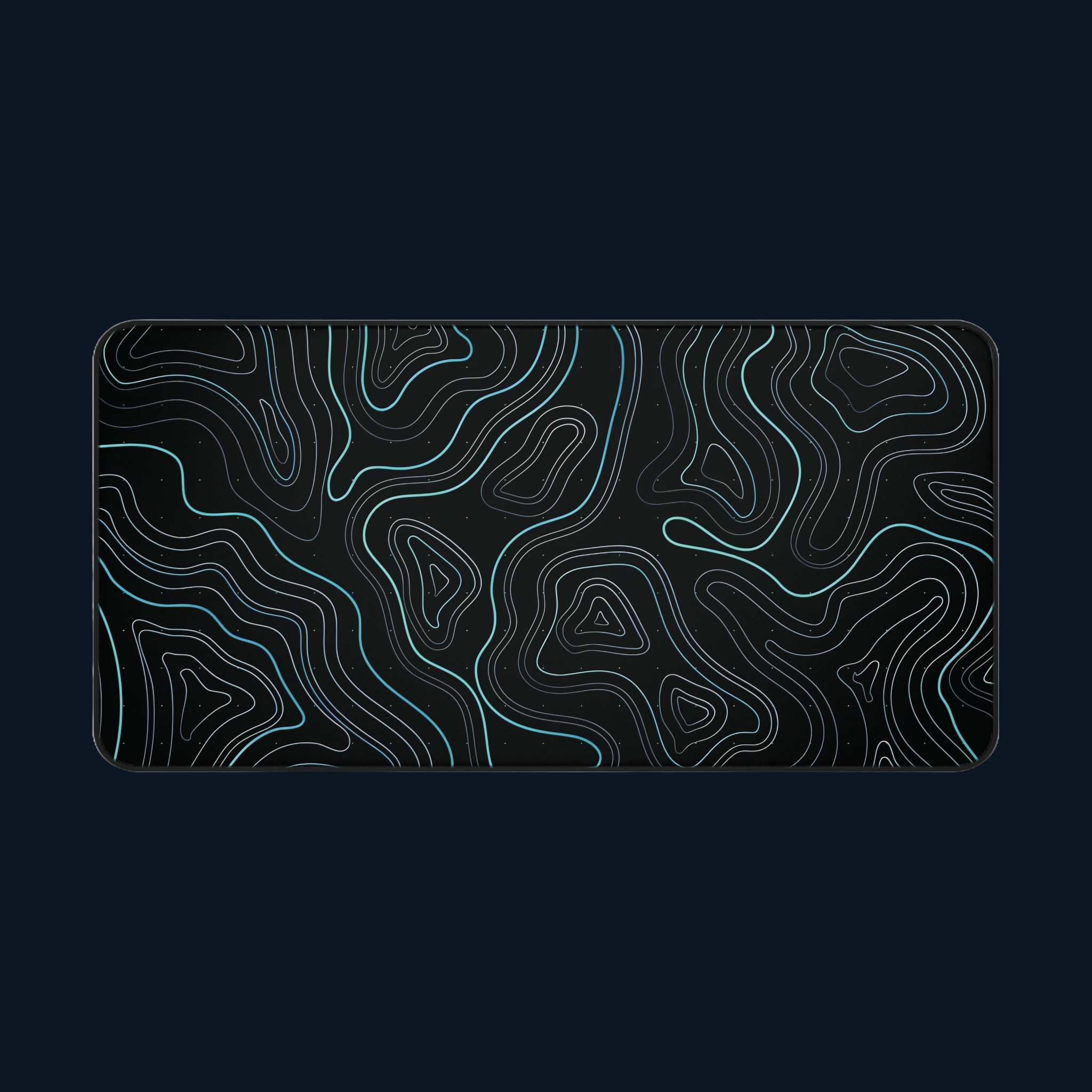 Dark Aqua Topographic